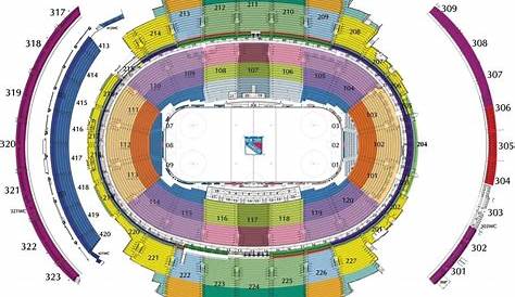 Madison Square Garden Interactive Seating Chart Rangers - designutilities