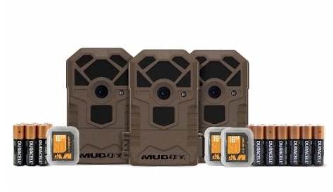MTC 100 Three Pack Combo w/Batteries & 16GB SD Cards by Muddy at Fleet Farm