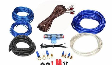 Auto Stereo Amp Amplifier Cables and Accessories - Ocean