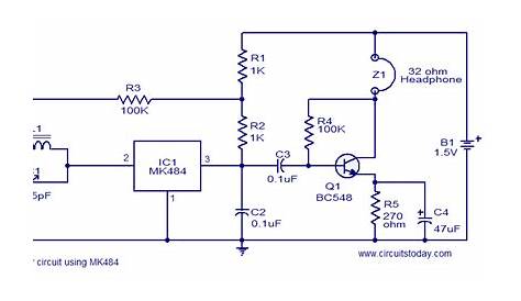 Low cost simple AM receiver circuit designed based on IC MK484