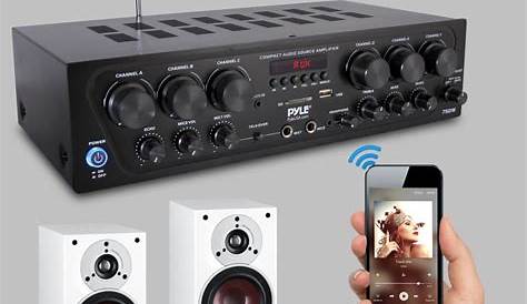 750W 6CH BLUETOOTH HOME THEATER AMP AMPLIFIER AUDIO RECEIVER SOUND