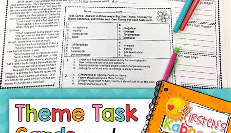 3rd Grade Theme Practice Worksheets – Thekidsworksheet