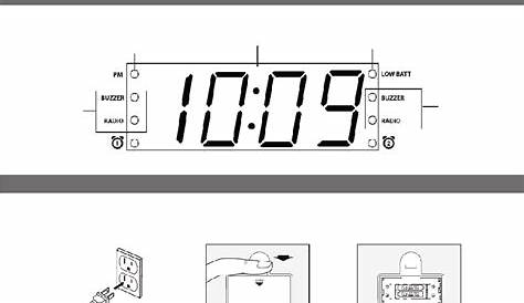Timex T2312 Clock Radio Manual PDF View/Download, Page # 4