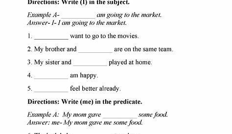 Free Printable Pronoun Worksheets For 2Nd Grade - Free Printable