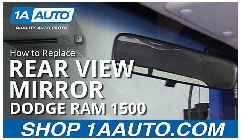 dodge ram 1500 rear view mirror