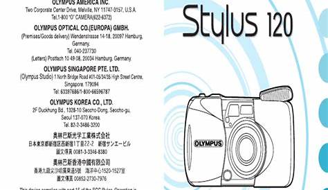 Olympus Stylus 120 Instructions Manual | Flash (Photography) | Camera