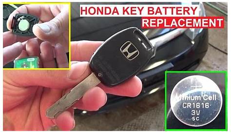 2013 honda crv key fob battery