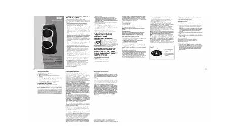 bionaire bh3699 electric heater user manual