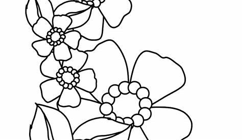 Flowers # 19 Coloring Pages | Coloring Page Book