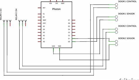 garage door remote schematic