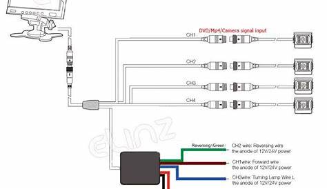 4 Pin Backup Camera Wiring Diagram - Database - Wiring Diagram Sample