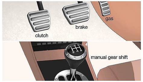 how to stop a manual car