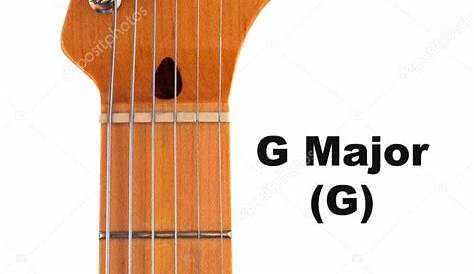 G Guitar Chord Diagram — Stock Photo © deepspacedave #1592010