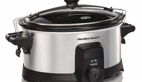 Hamilton Beach Stay Or Go Slow Cooker Manual 33863