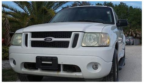 2004 Ford Explorer Sport Trac 4x4 151299 Miles White 4.0l 6 Cyl 5 Speed