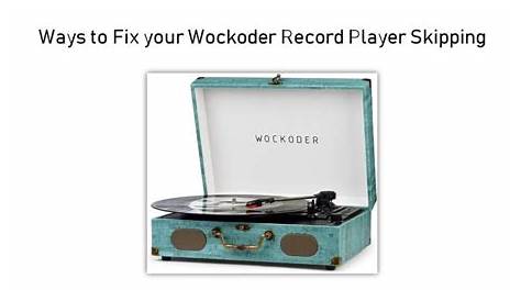wockoder record player manual
