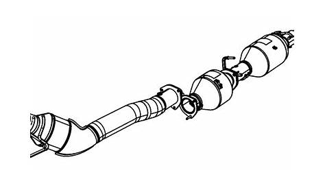 Dodge Ram 3500 Catalytic Converter (Front) - 52121426AG | Amherst OH