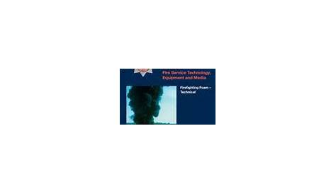 Fire Service Manual Volume 1, Fire Service Technology, Equipment and