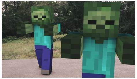 what does a minecraft zombie look like
