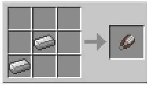 how to make shears minecraft