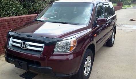 Find used 2008 HONDA PILOT VALUE PACKAGE, DARK CHERRY PEARL in Cullman