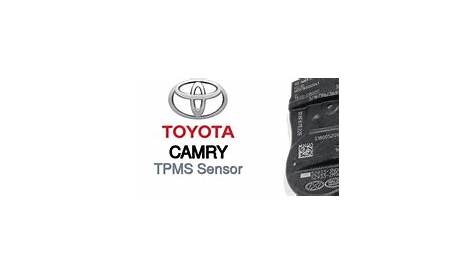 toyota camry tpms sensor replacement
