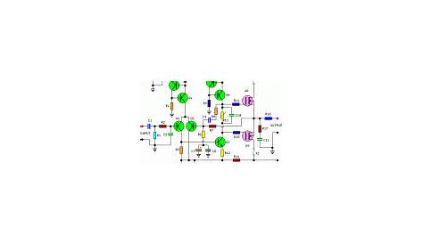 3 watt audio amplifier circuit diagram