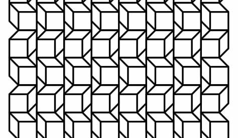 geometric coloring pages free printable