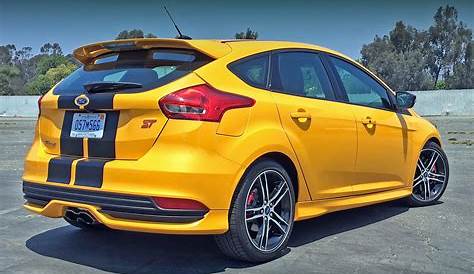 ford focus st specs 0 60