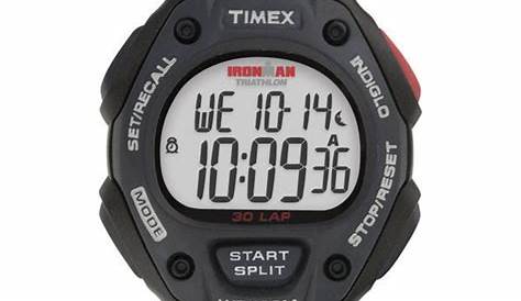 timex ironman triathlon watch user guide