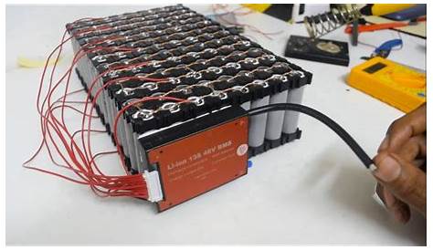 How to connect BMS to Lithium-ion battery pack #Lithium_ion #Battery #