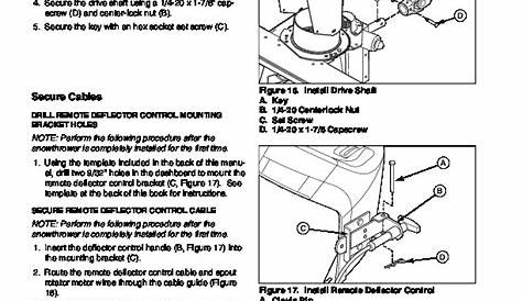 Simplicity 1694404 47-Inch Snow Blower Owners Owners Manual - English