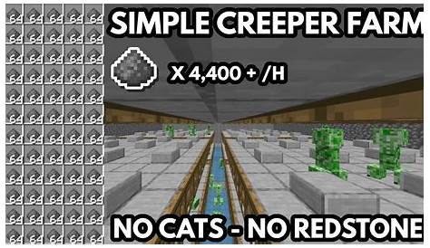 creeper farm tutorial 1.19