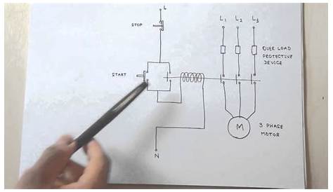 How a 3 Phase Motor Control Circuit Works - YouTube