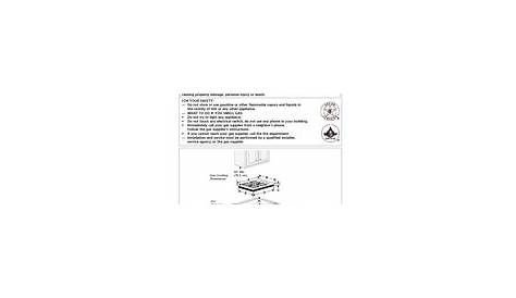 frigidaire range instruction manual