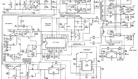 computer psu circuit diagram