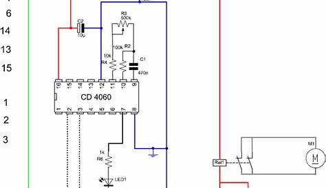 cd4060 circuit diagram