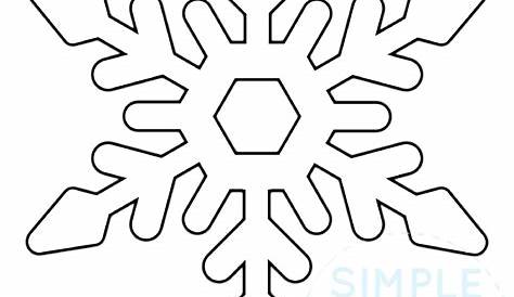 snowflake template pdf