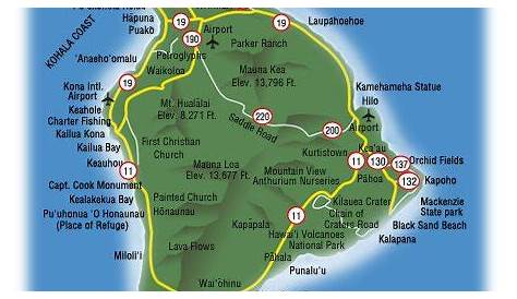 Big Island Hawaii Map - Free Printable Maps