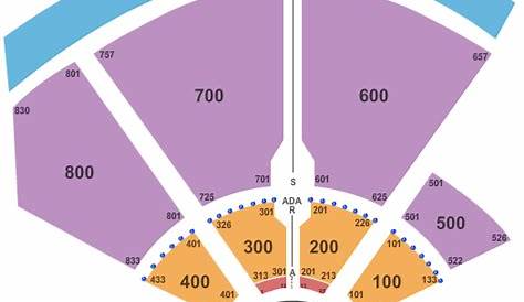 Aretha Franklin Amphitheatre Seating Chart - Detroit