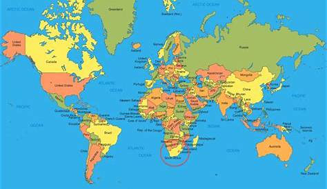 Printable World Map - Free Printable Maps