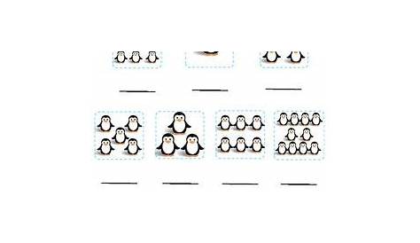 Counting Penguins Worksheet | Penguin worksheets, Penguins, Arctic