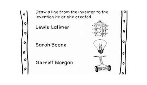 Printable Pictures of Black Inventors - Bing images | African american