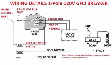 gfci internal wiring diagram