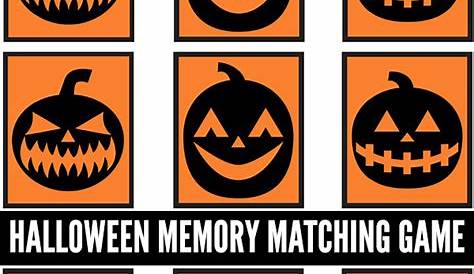 Halloween Pumpkins Matching Cards: Develop Visual Discrimination Skills