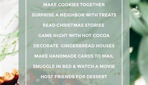 12 Days of Christmas Activities - A Thoughtful Place