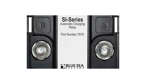 Blue Sea 7610 120A Si-Series Automatic Charging Relay