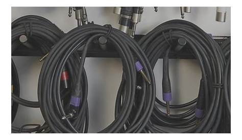 Cable Management Tools for Stage and Studio