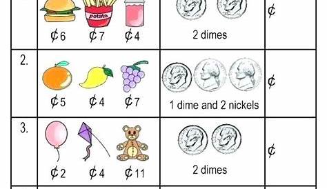 2nd Grade Money Worksheets - Best Coloring Pages For Kids