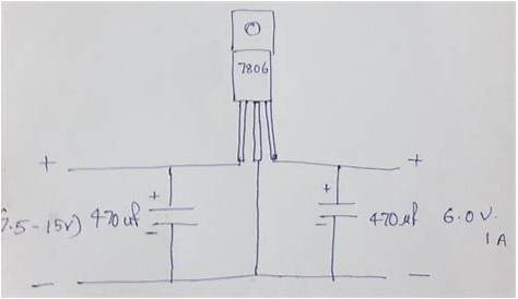 3 Volt Regulator Circuit Diagram